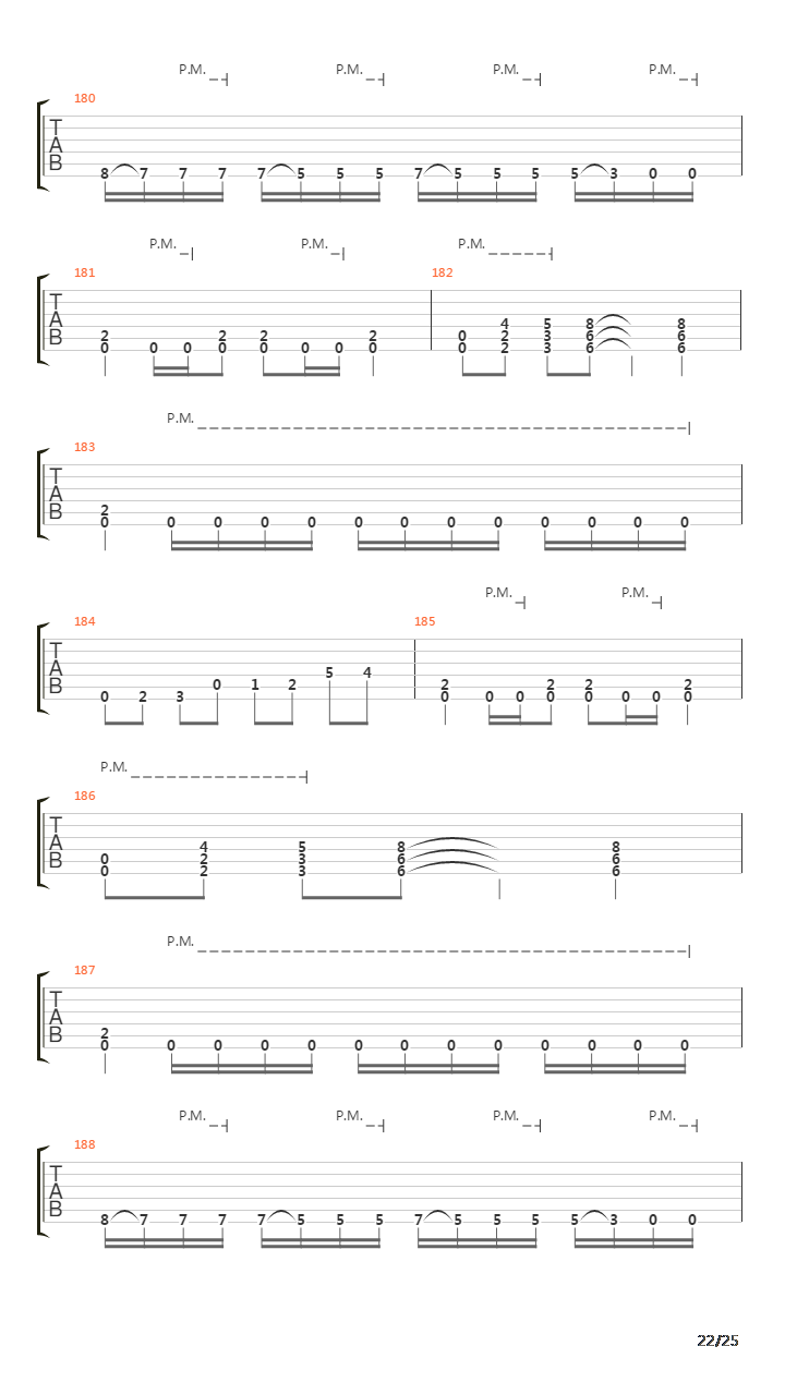 Enterance Of The Conflagration吉他谱