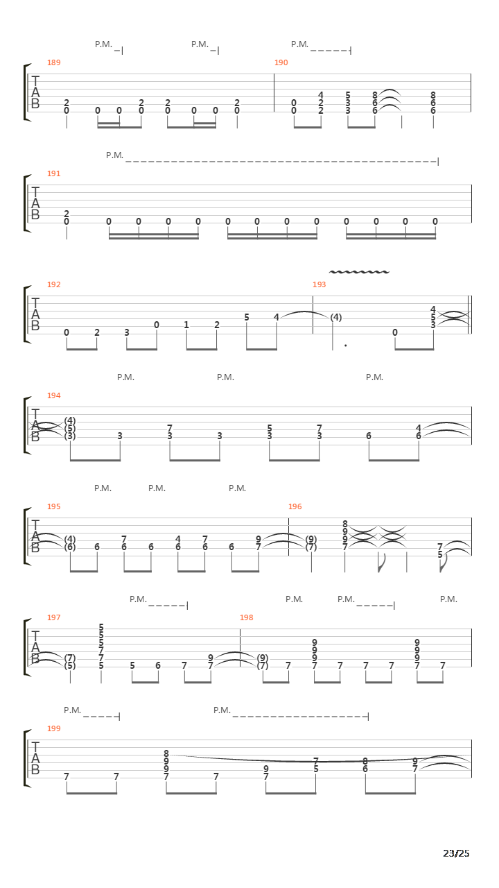 Enterance Of The Conflagration吉他谱