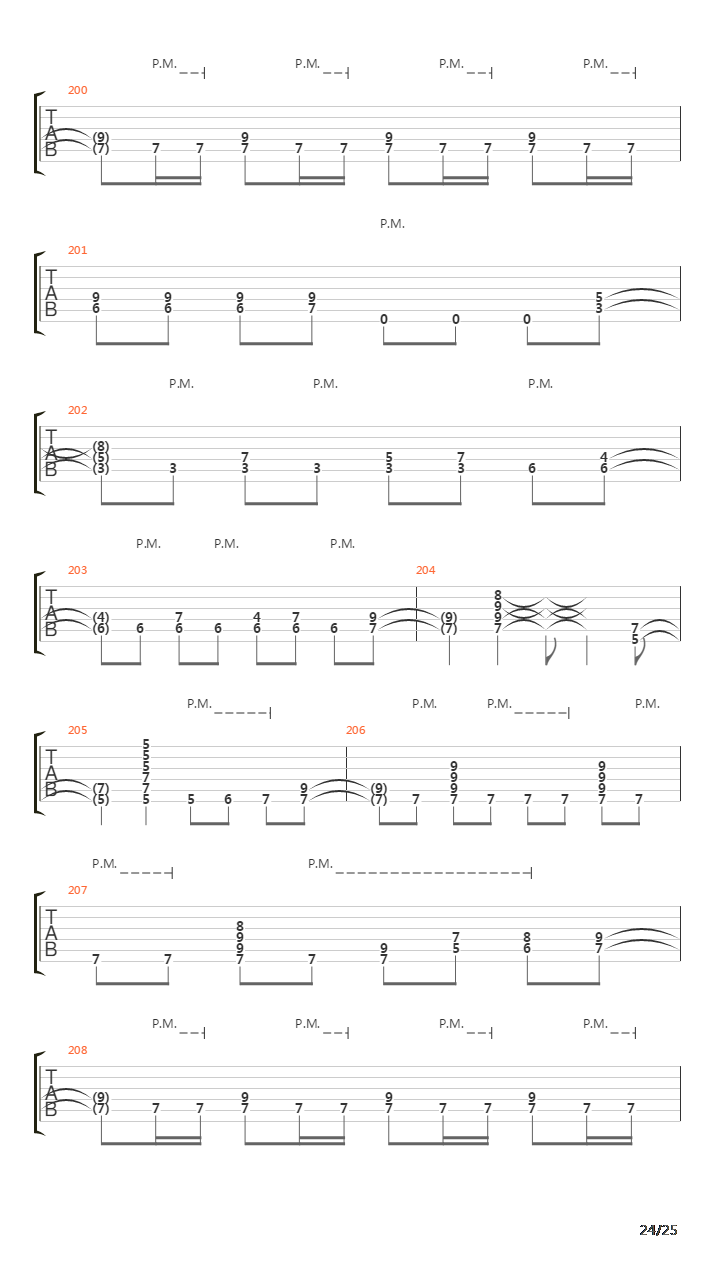 Enterance Of The Conflagration吉他谱