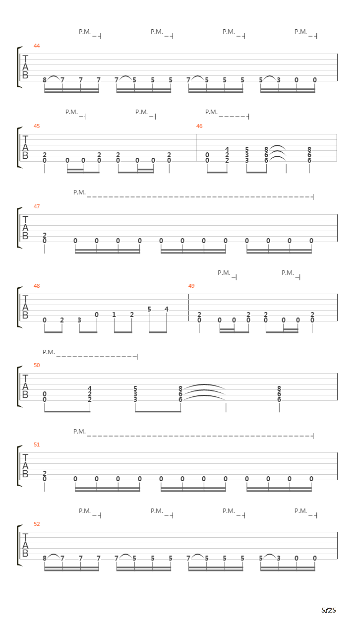 Enterance Of The Conflagration吉他谱