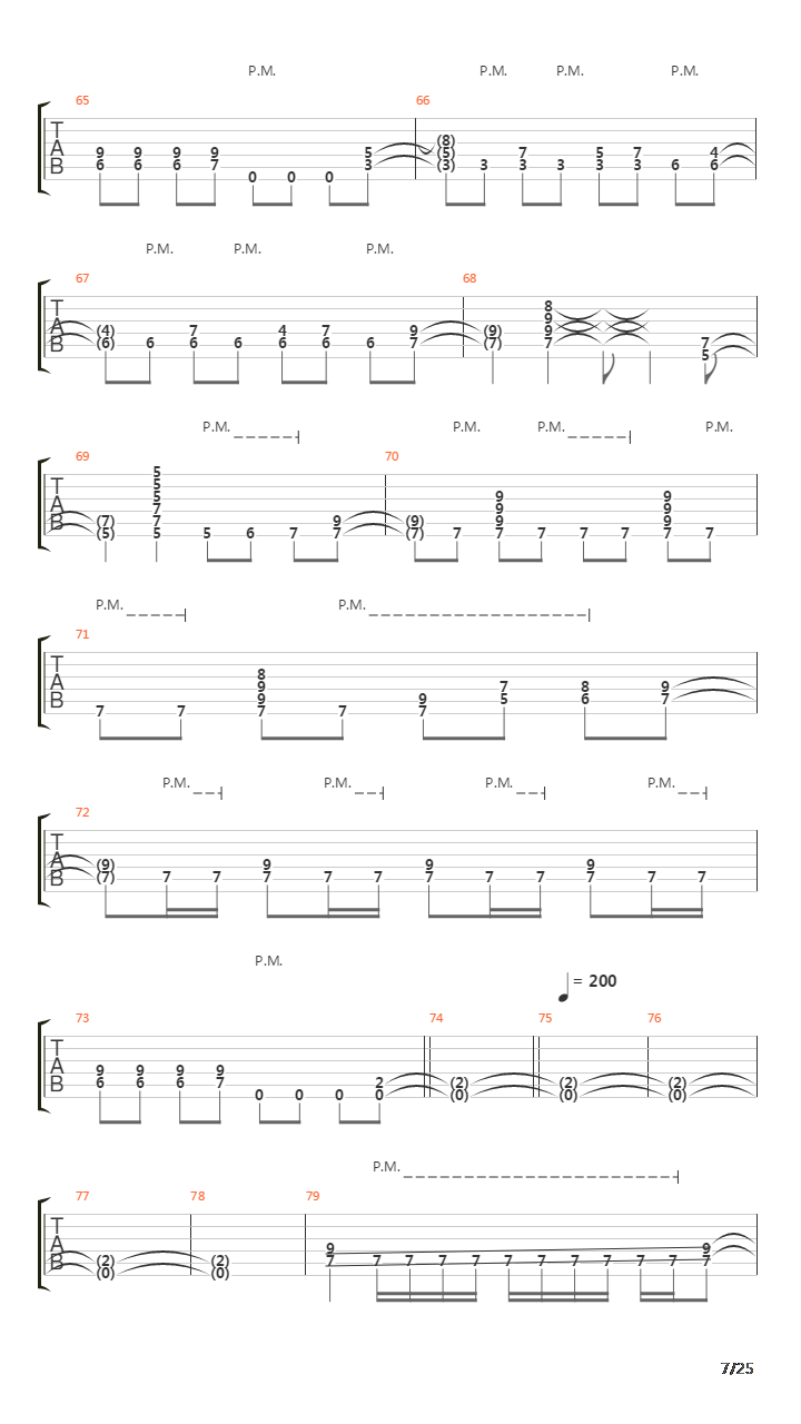 Enterance Of The Conflagration吉他谱