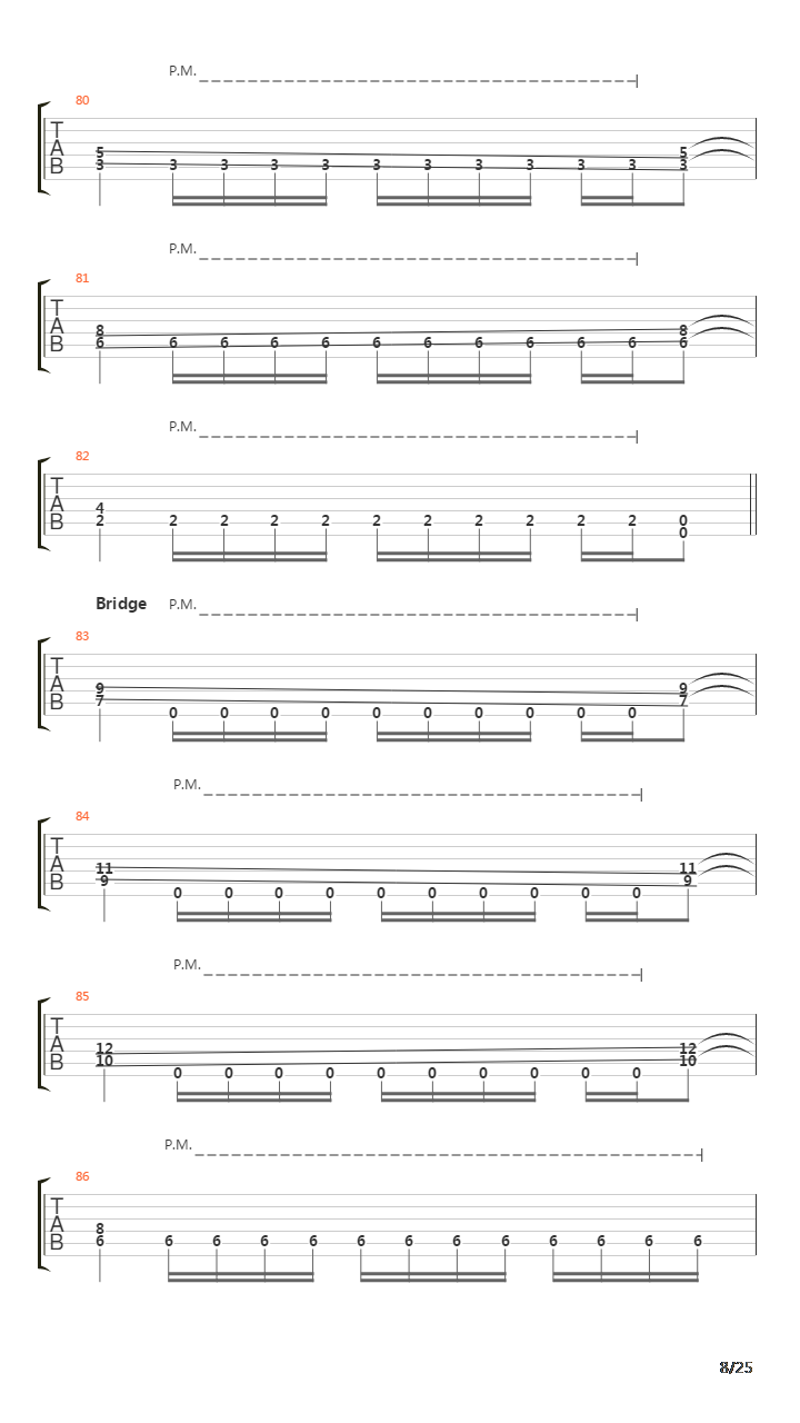 Enterance Of The Conflagration吉他谱