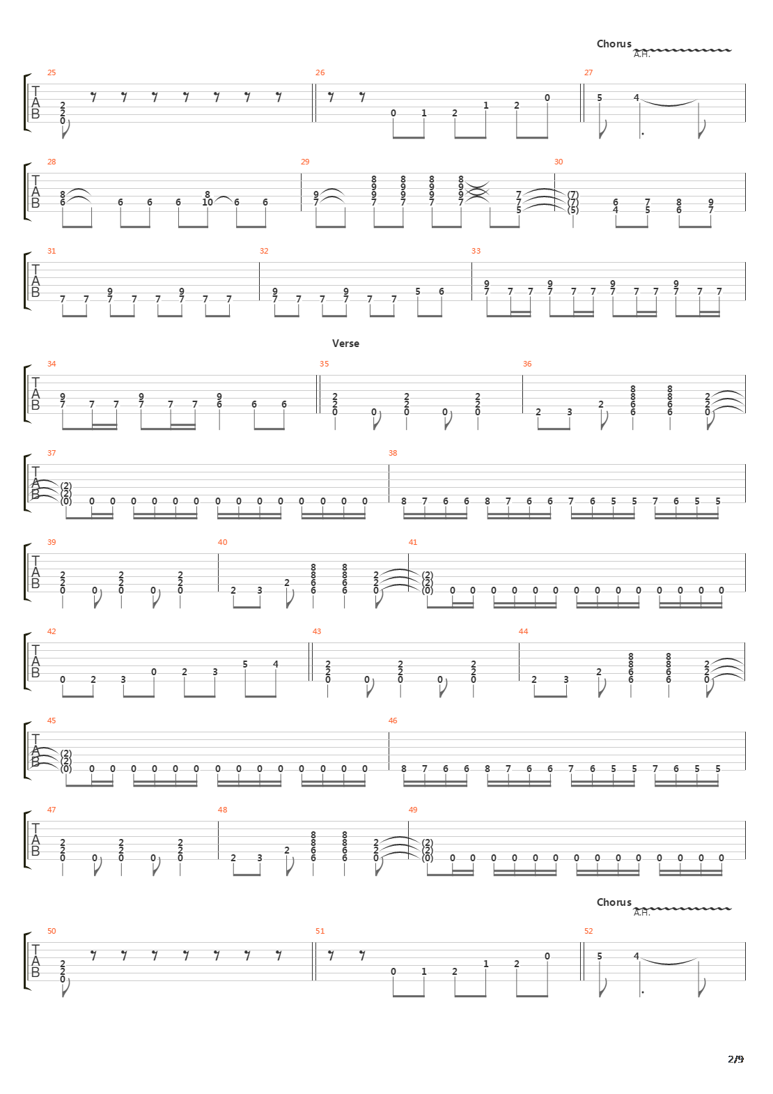 Entrace Of The Conflagration吉他谱