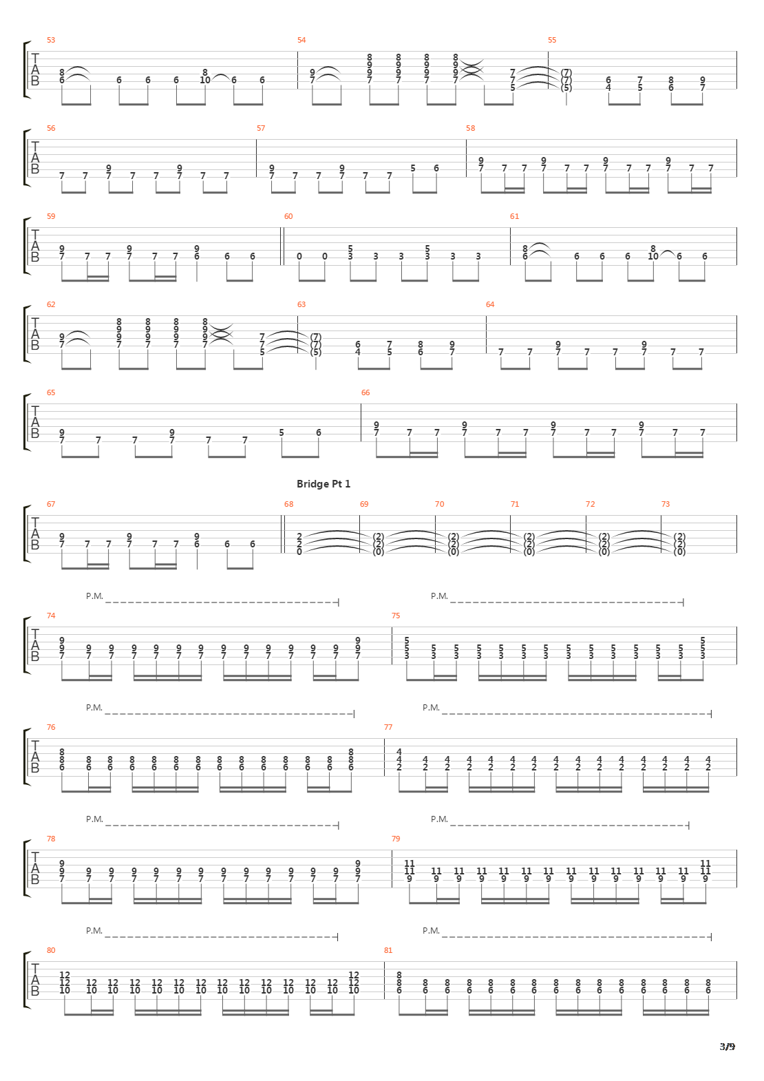 Entrace Of The Conflagration吉他谱