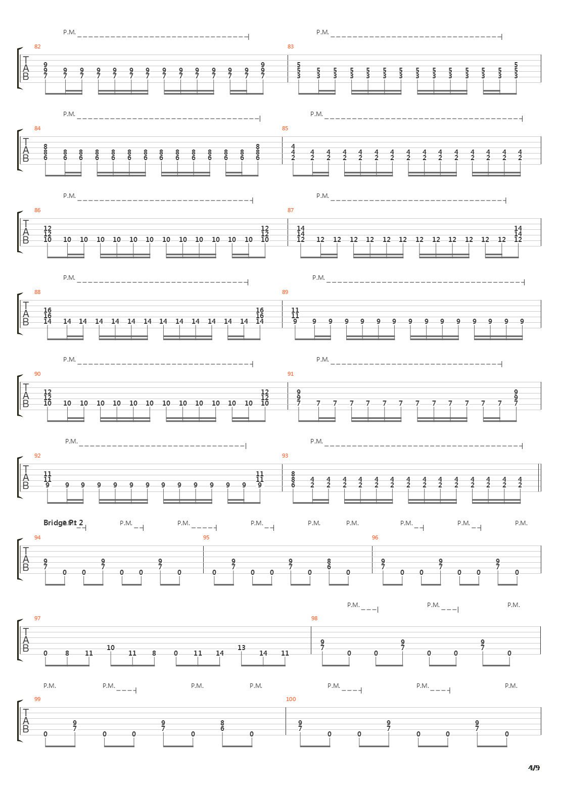 Entrace Of The Conflagration吉他谱