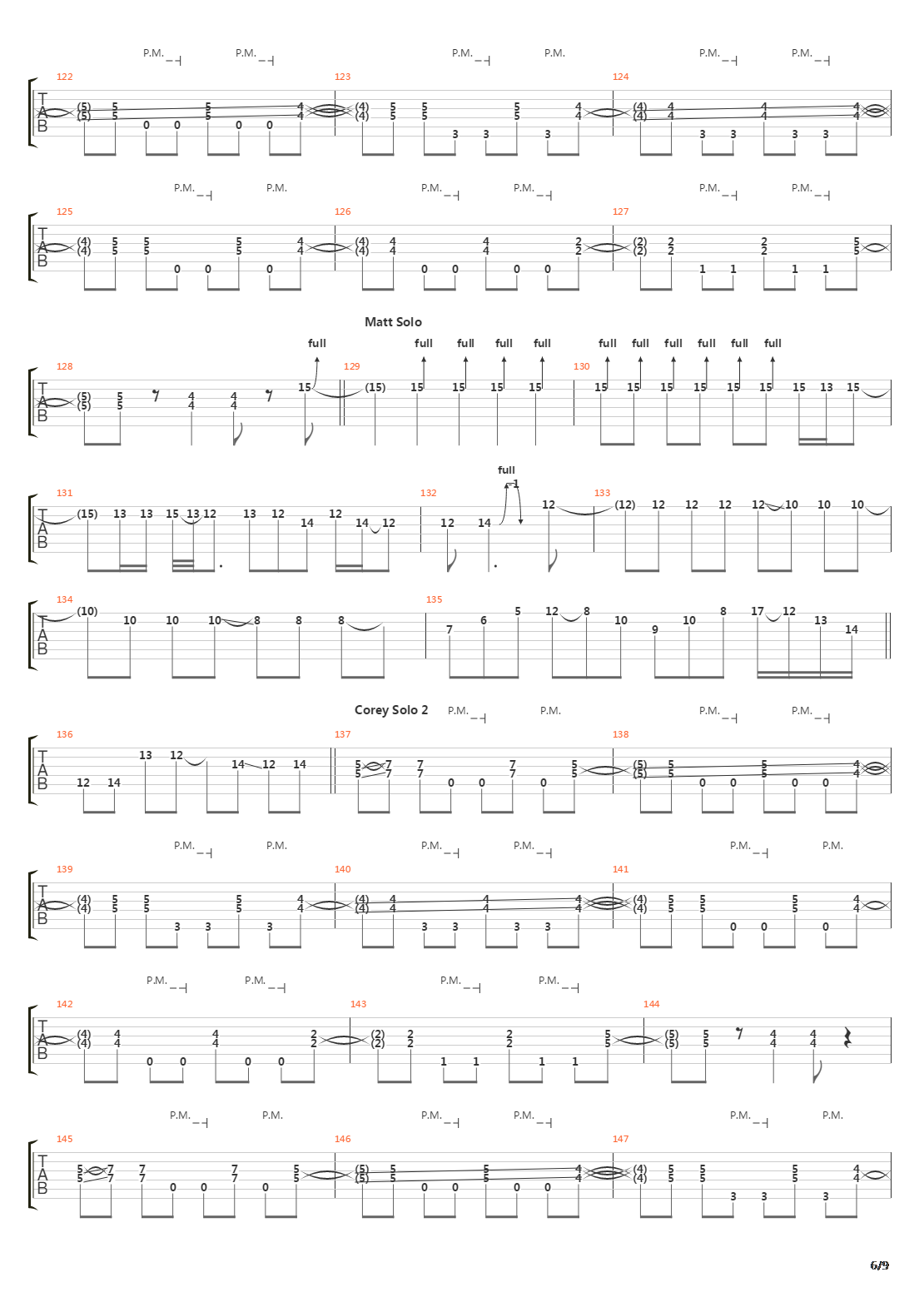 Entrace Of The Conflagration吉他谱