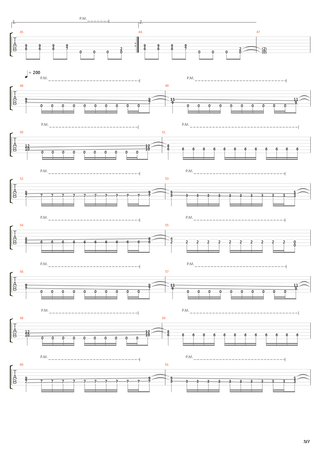 Entrance Of The Conflagration(10)吉他谱