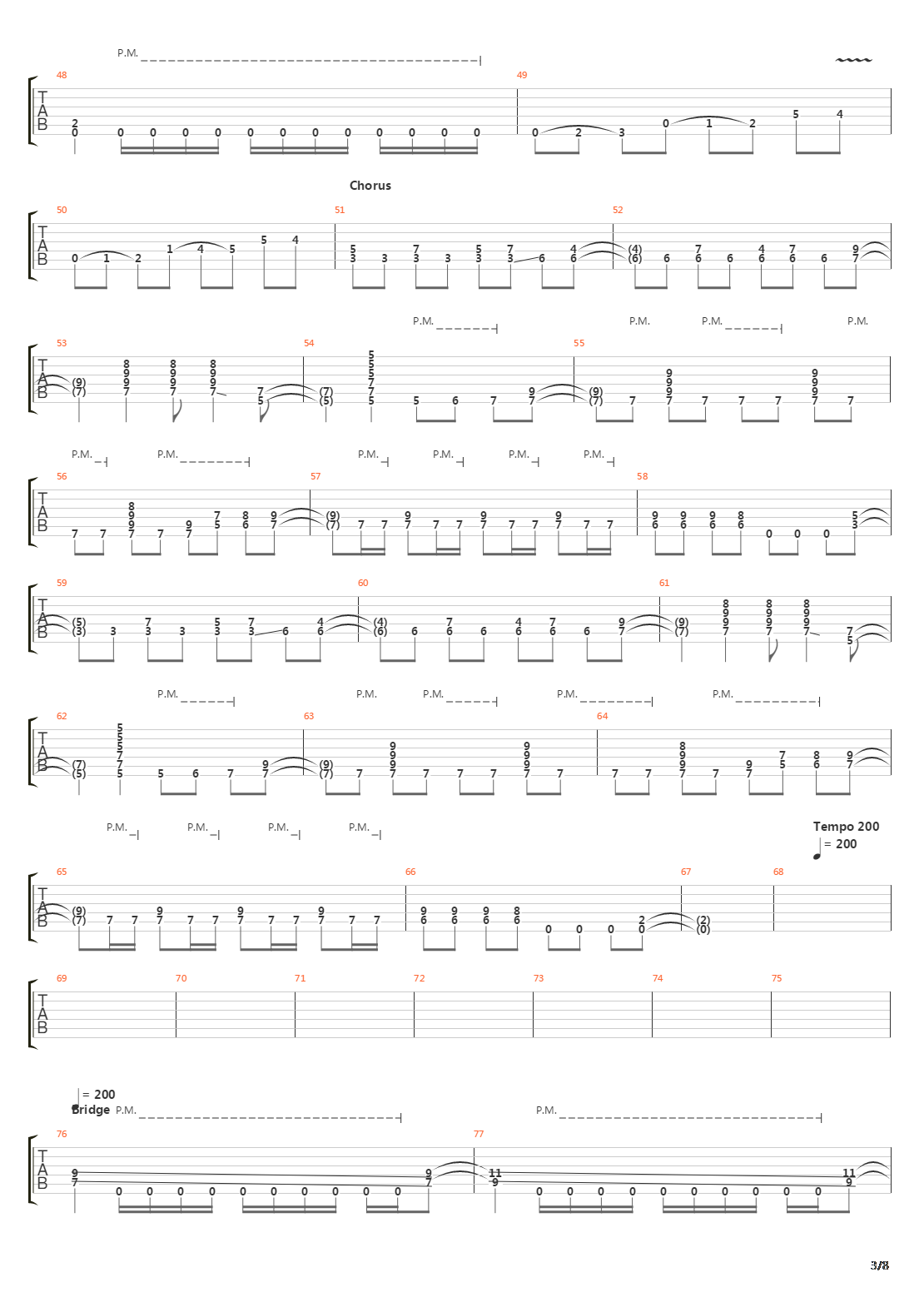 Entrance Of The Conflagration(11)吉他谱