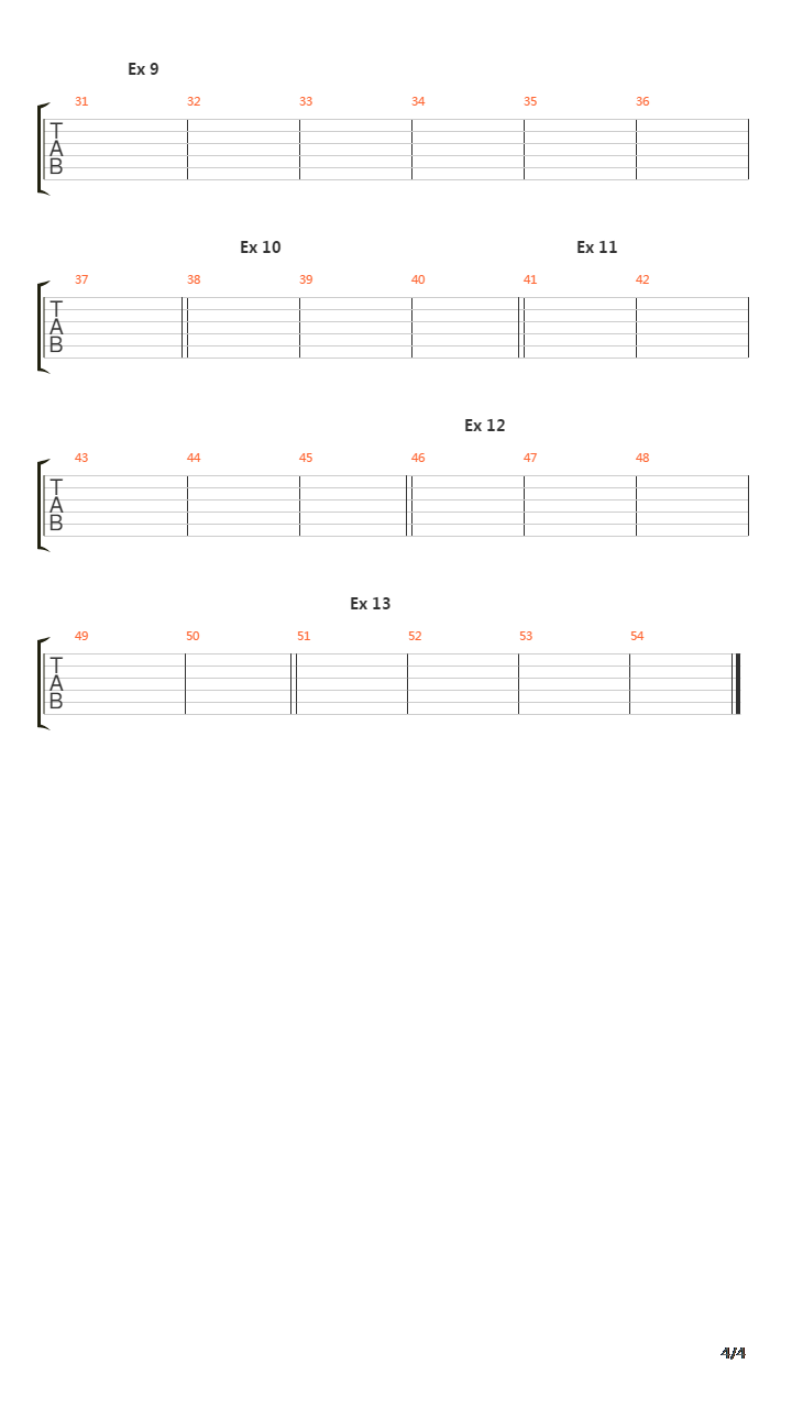 Exercises吉他谱