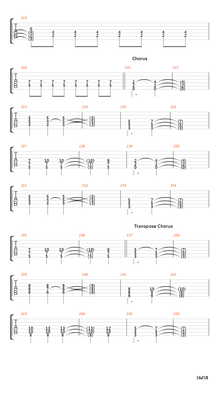 Fugue A Revelation吉他谱