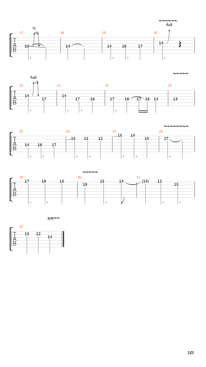 Fugue A Revelation吉他谱