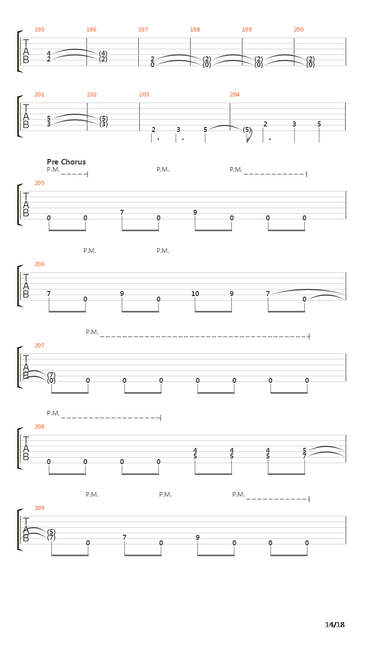 Fugue吉他谱