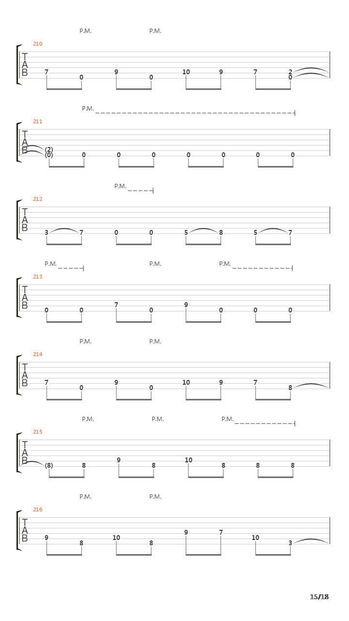 Fugue吉他谱