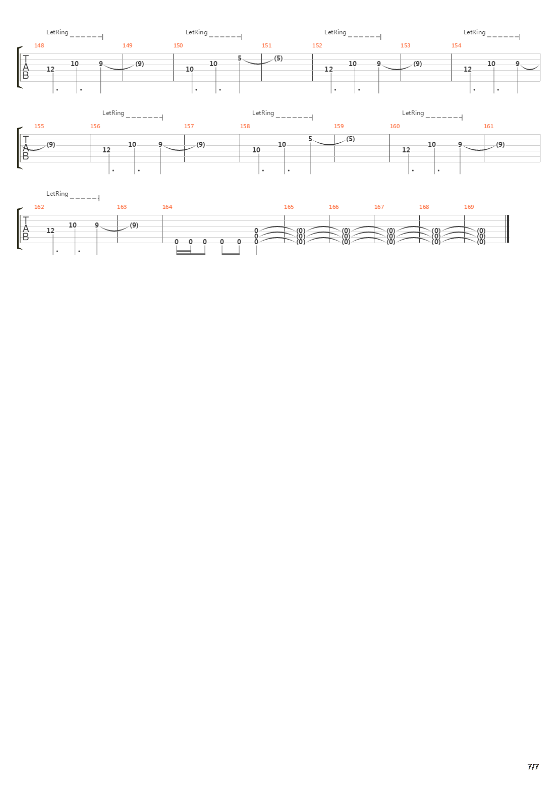 In Waves吉他谱