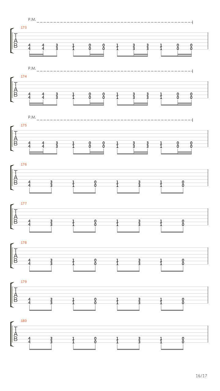 Pillars Of Serpents吉他谱