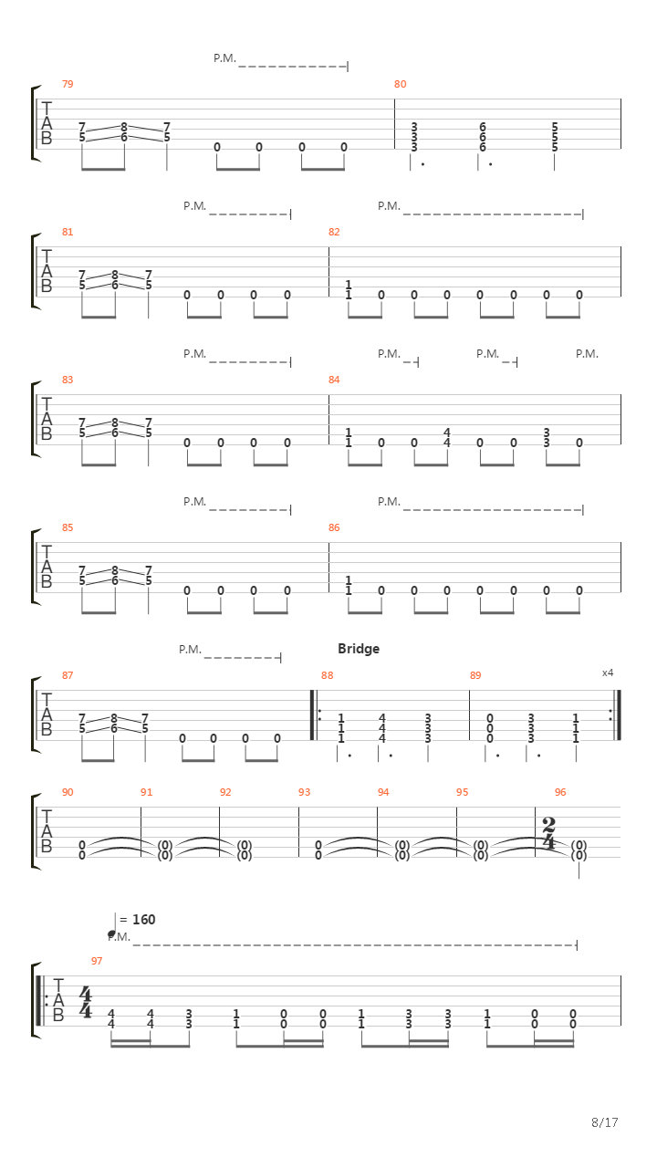 Pillars Of Serpents吉他谱