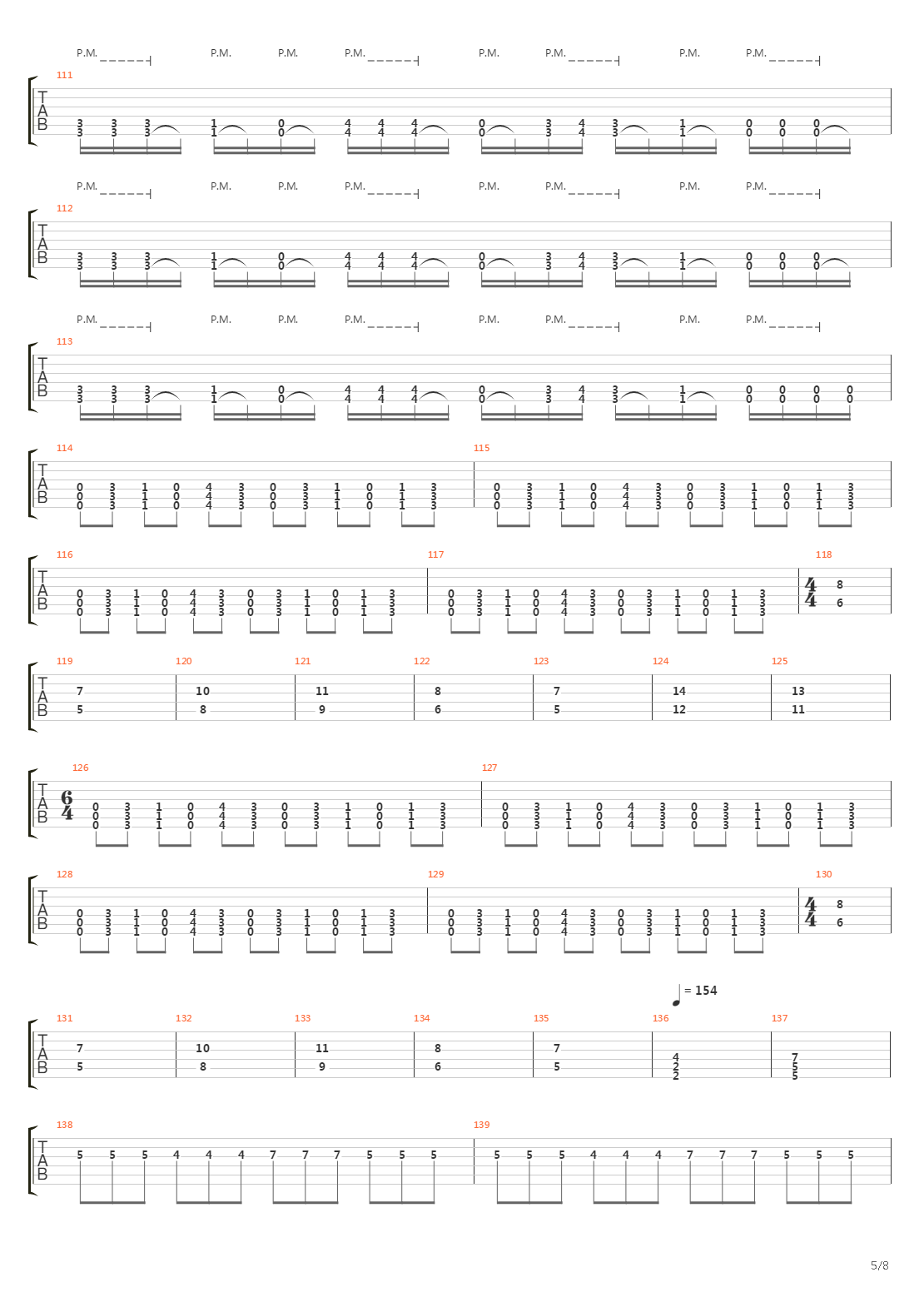 Pillars Of Serpents吉他谱