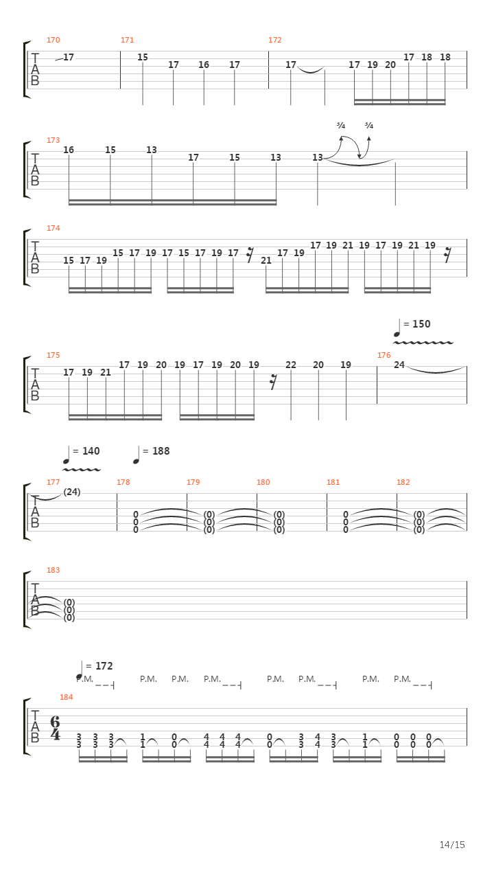 Pillars Of Serpents吉他谱