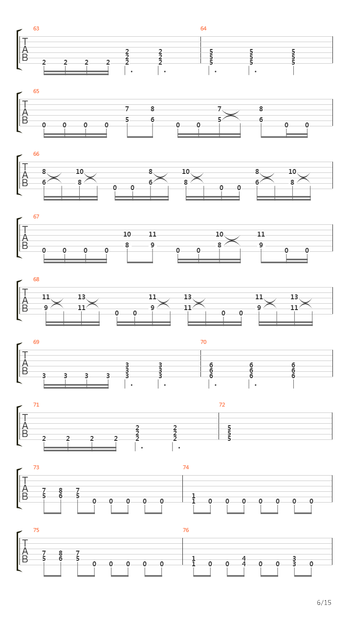 Pillars Of Serpents吉他谱