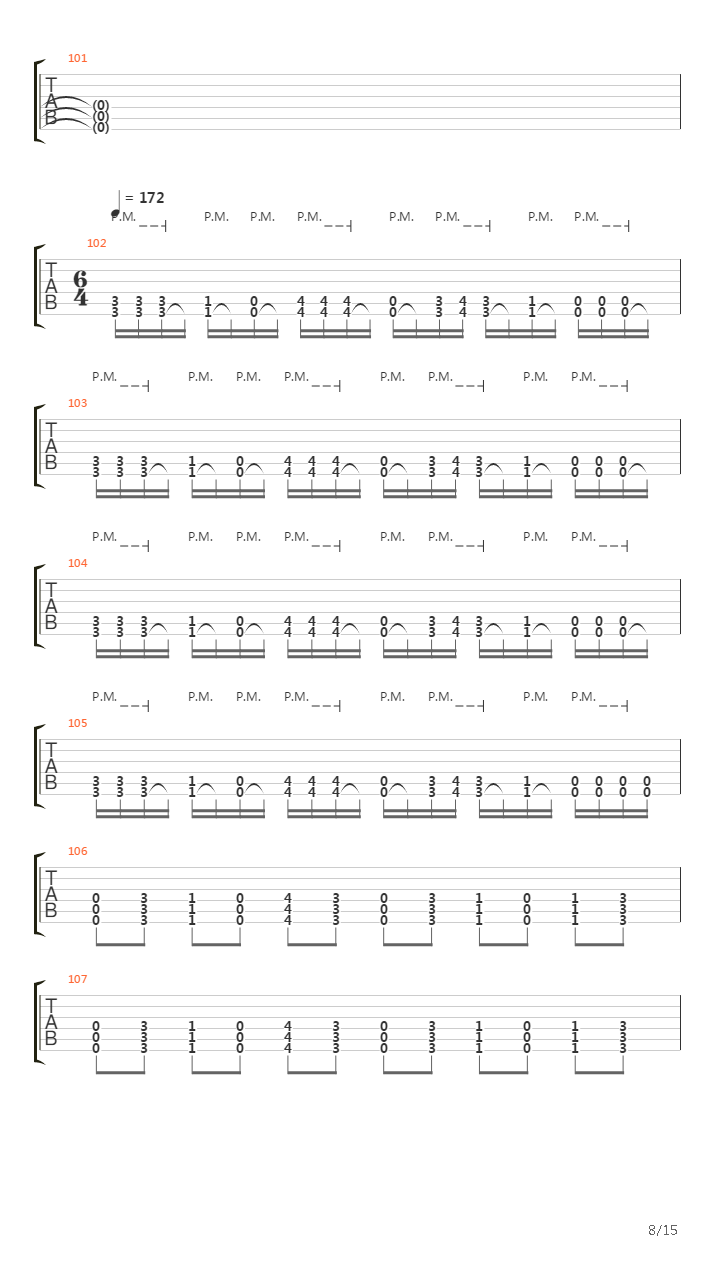 Pillars Of Serpents吉他谱