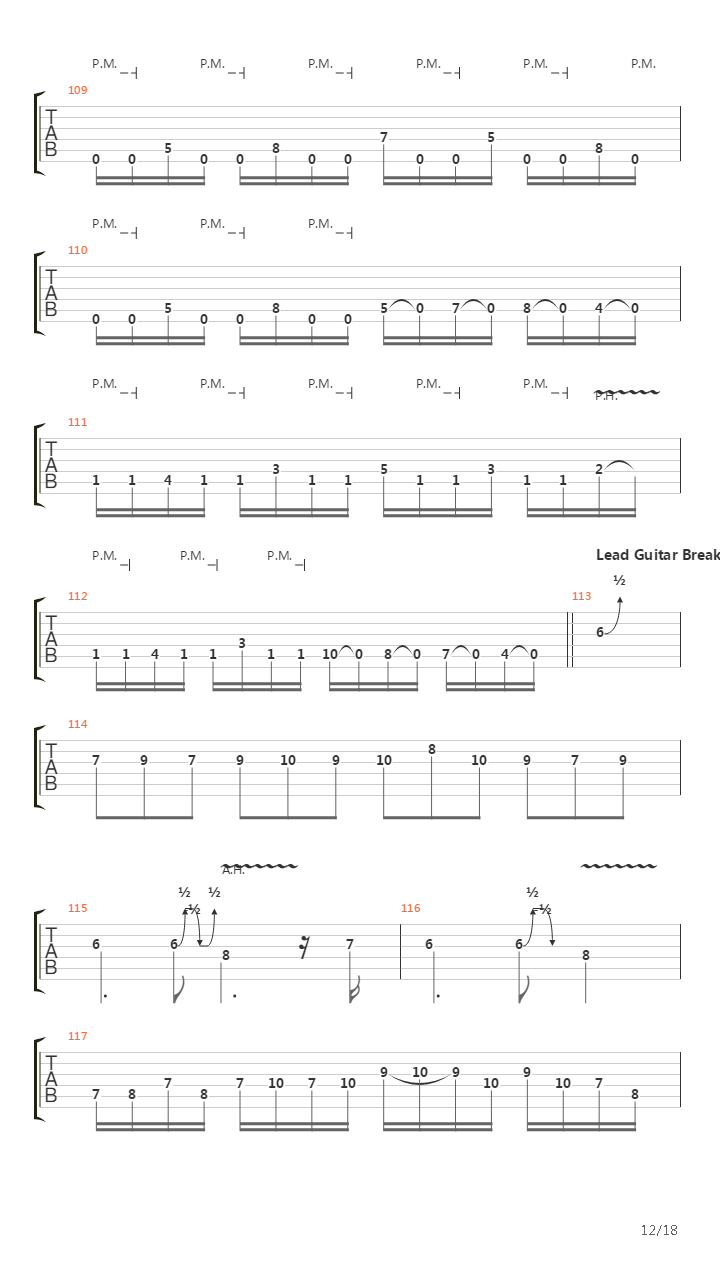 Pull Harder On The Strings Of Your Martyr吉他谱