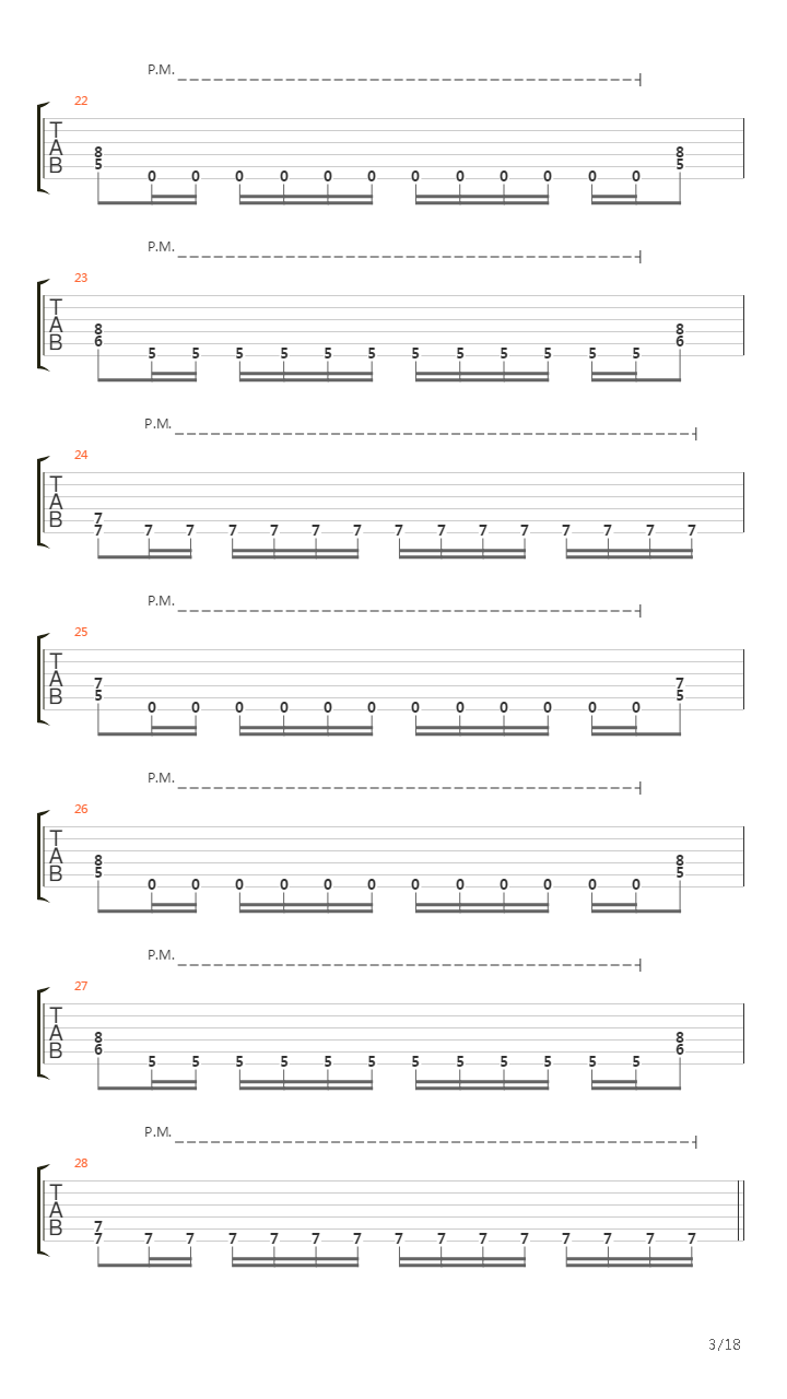 Pull Harder On The Strings Of Your Martyr吉他谱