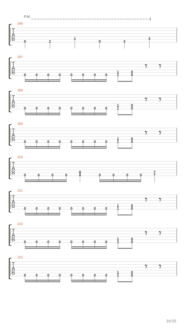 Rain吉他谱