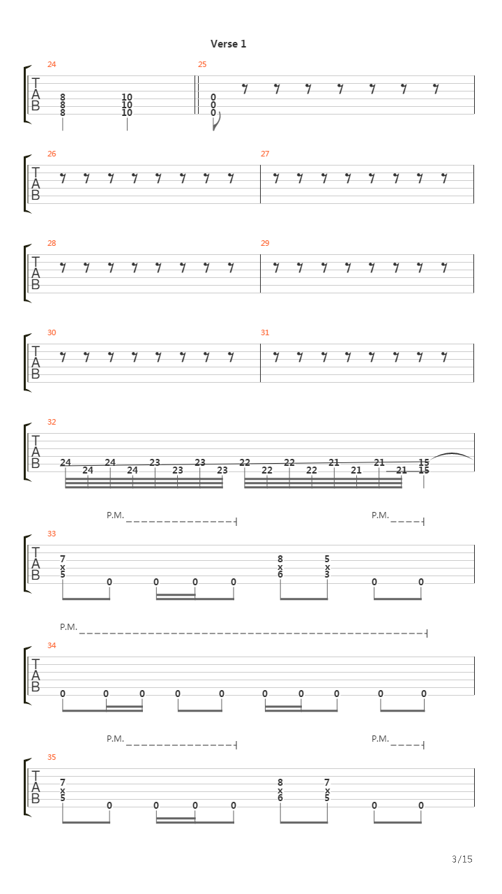 Rain吉他谱