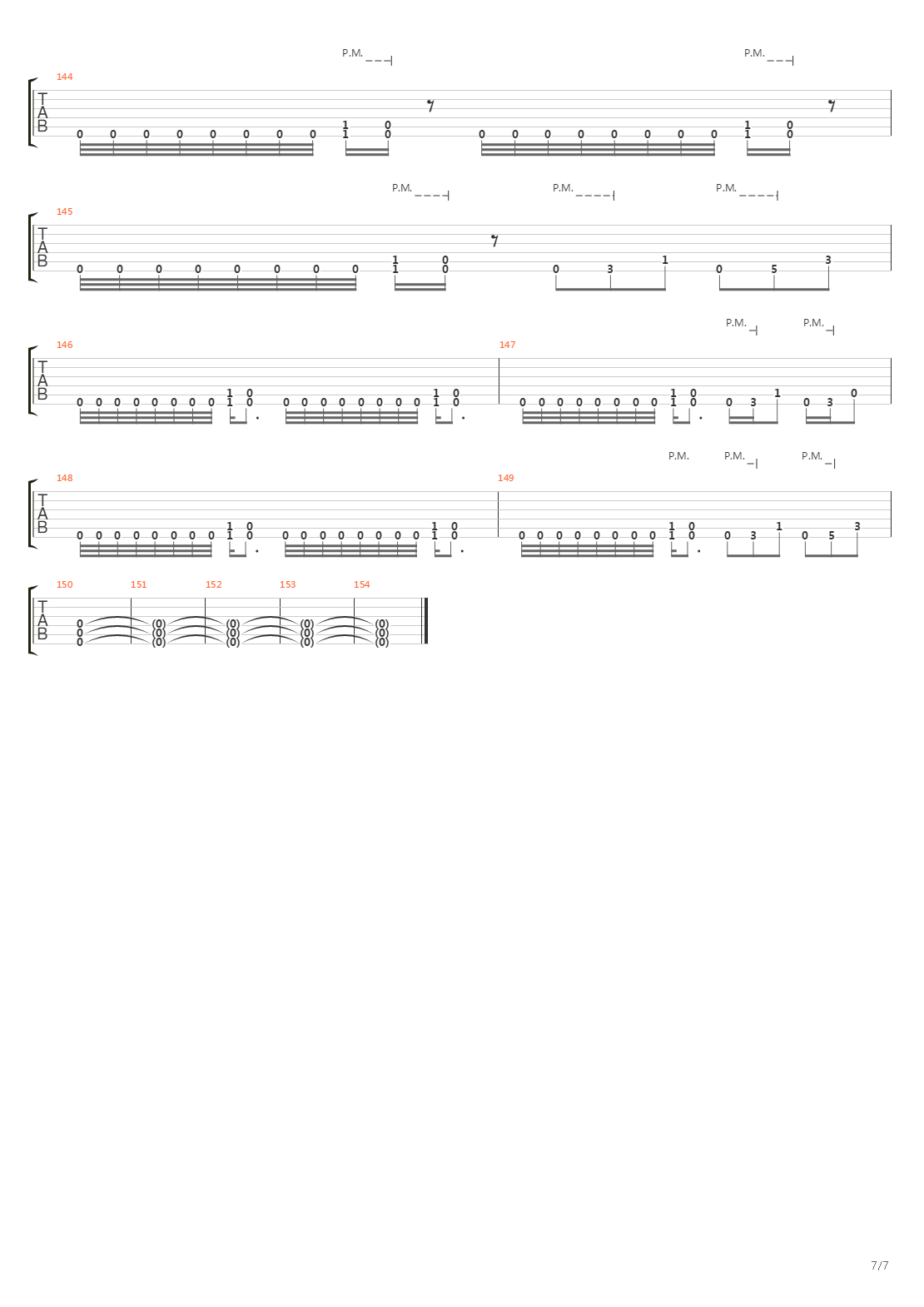 Rain吉他谱