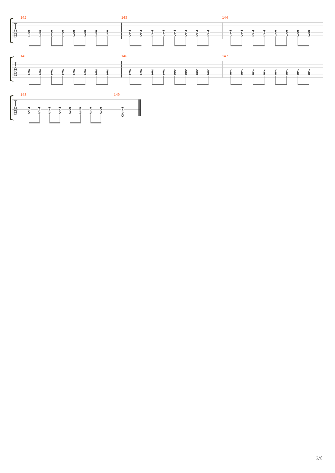 Strife吉他谱