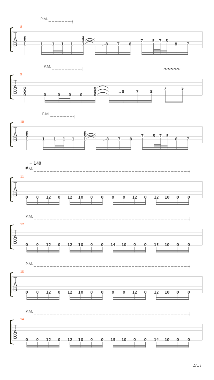 Strife吉他谱