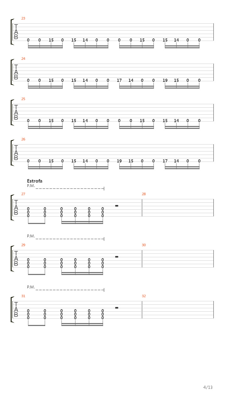 Strife吉他谱