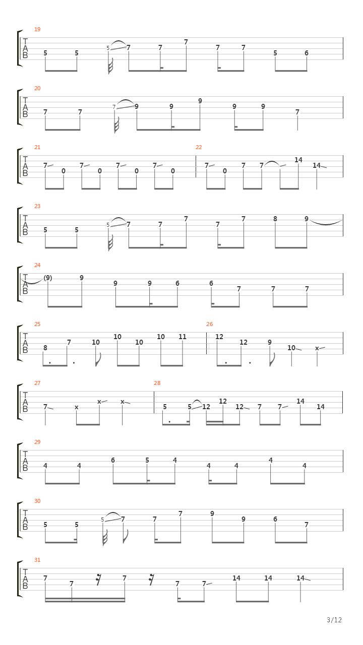 轻音少女(K-ON) 剧场版OP - Unmei wa Endless!吉他谱