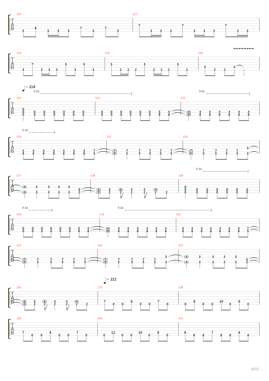 When All Light Dies吉他谱