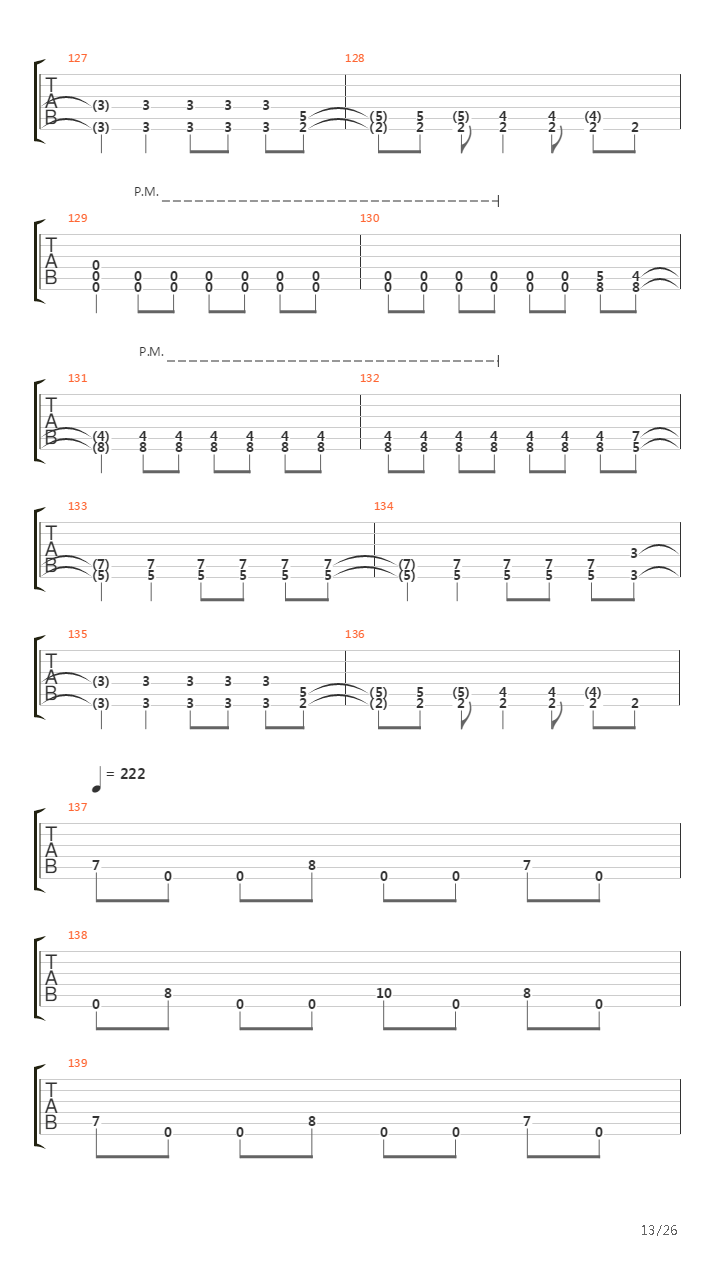 When All Light Dies吉他谱