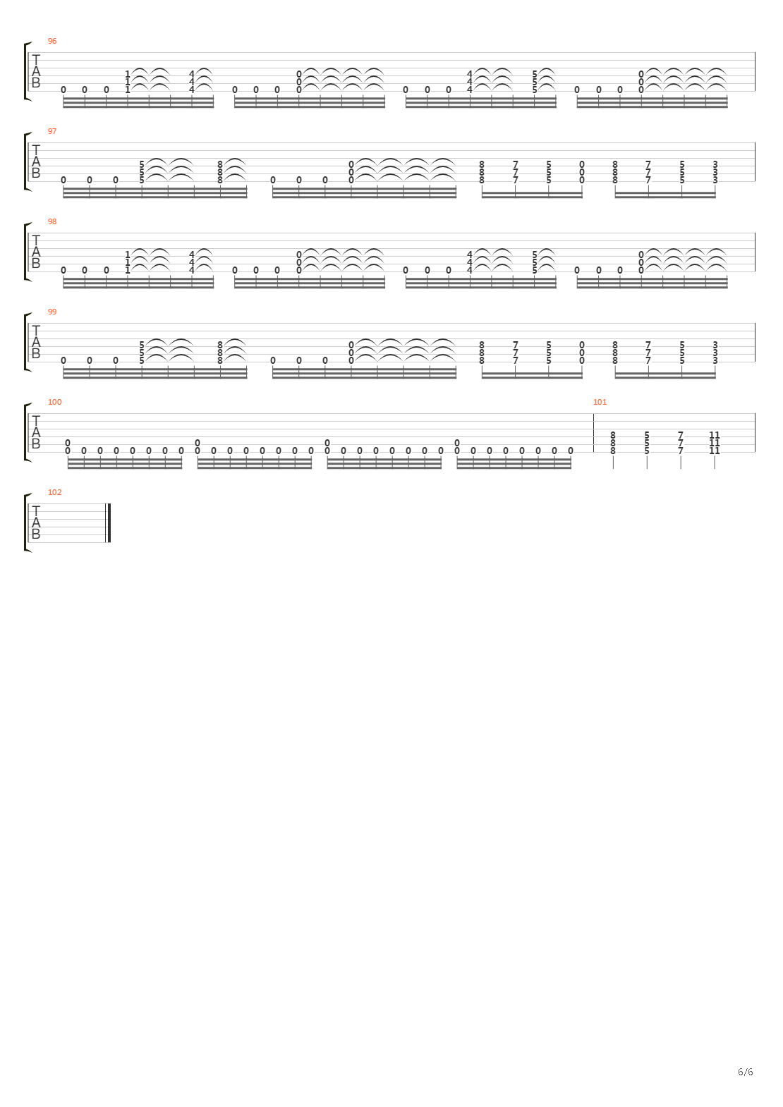 When All Light Dies吉他谱