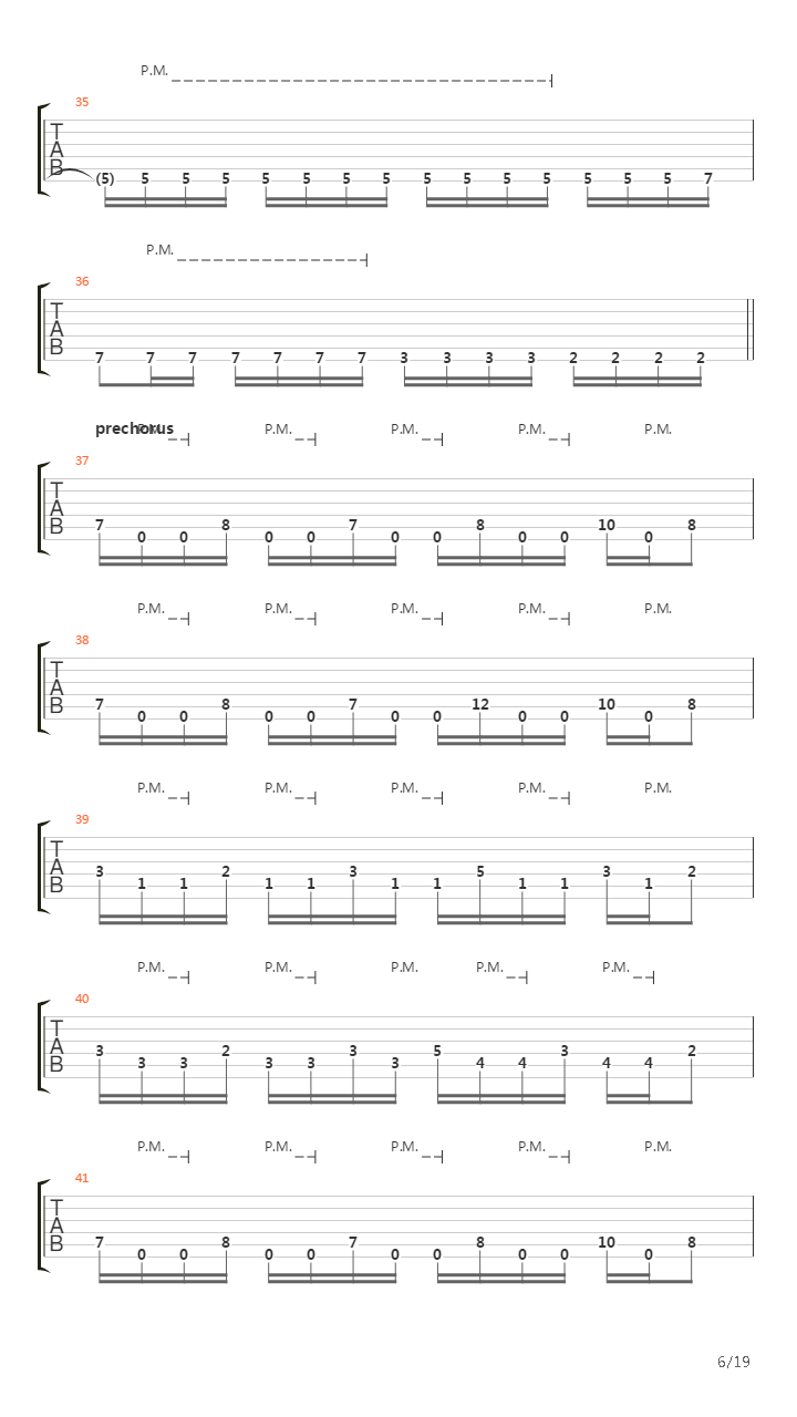 When All Light Dies吉他谱