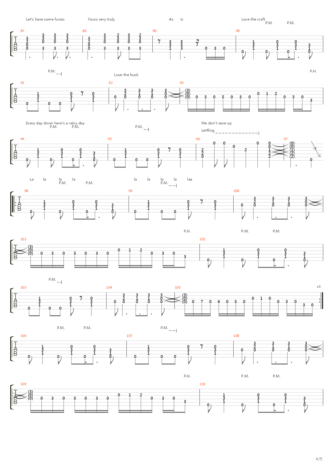 As Is吉他谱