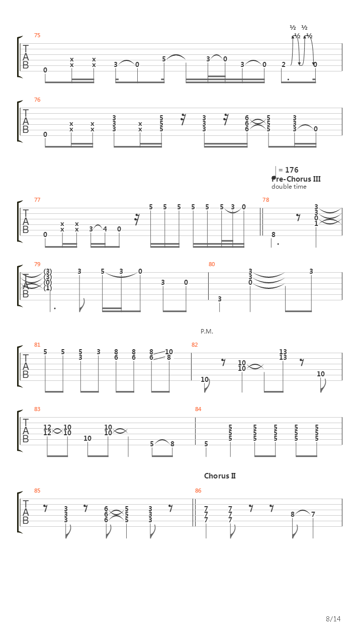 Ballot Or The Bullet吉他谱