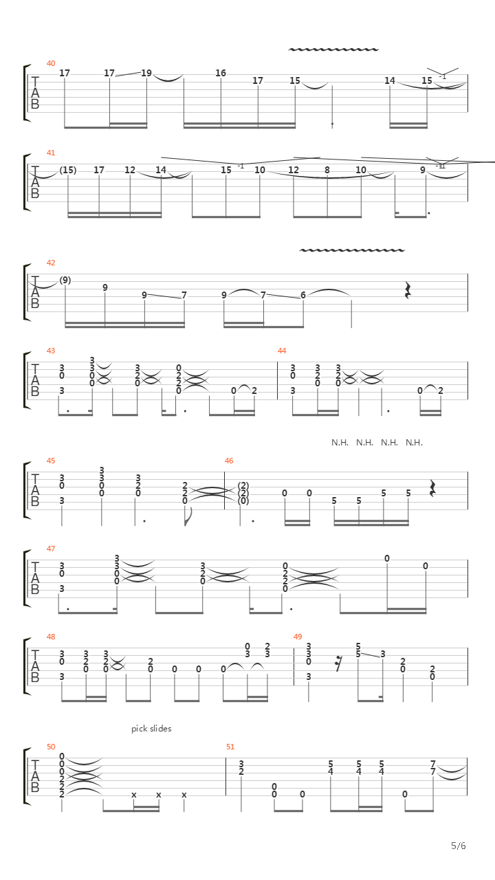 Baluchiterium吉他谱