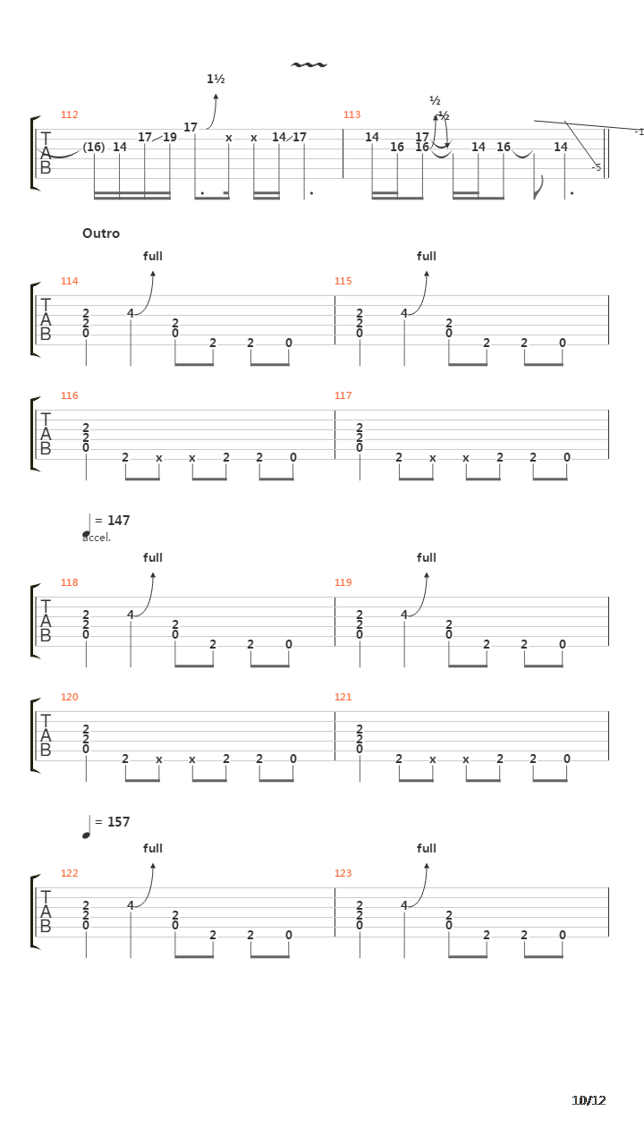 Doa吉他谱