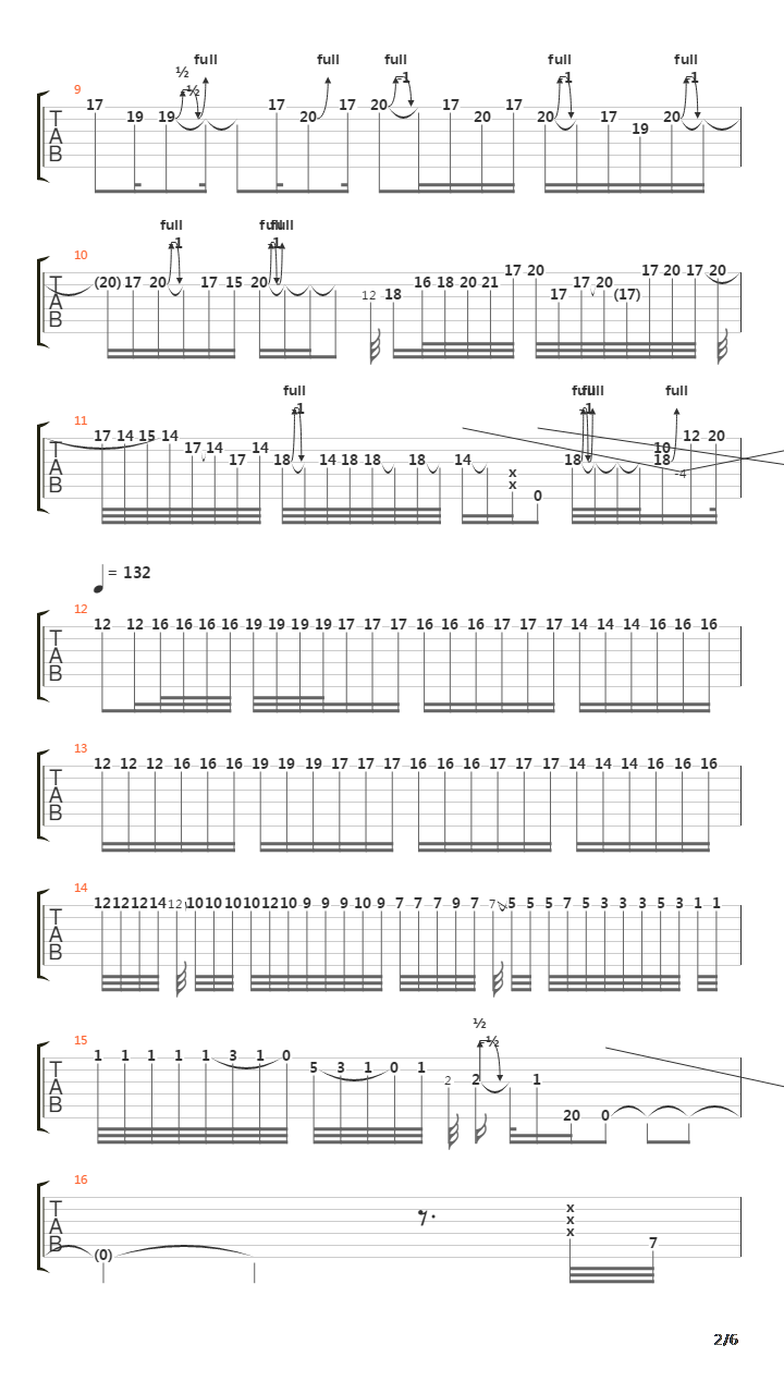 Eruption吉他谱