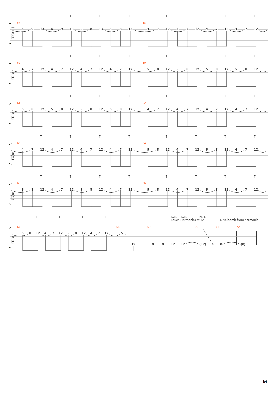 Eruption吉他谱