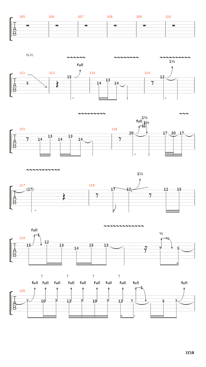 In N Out吉他谱