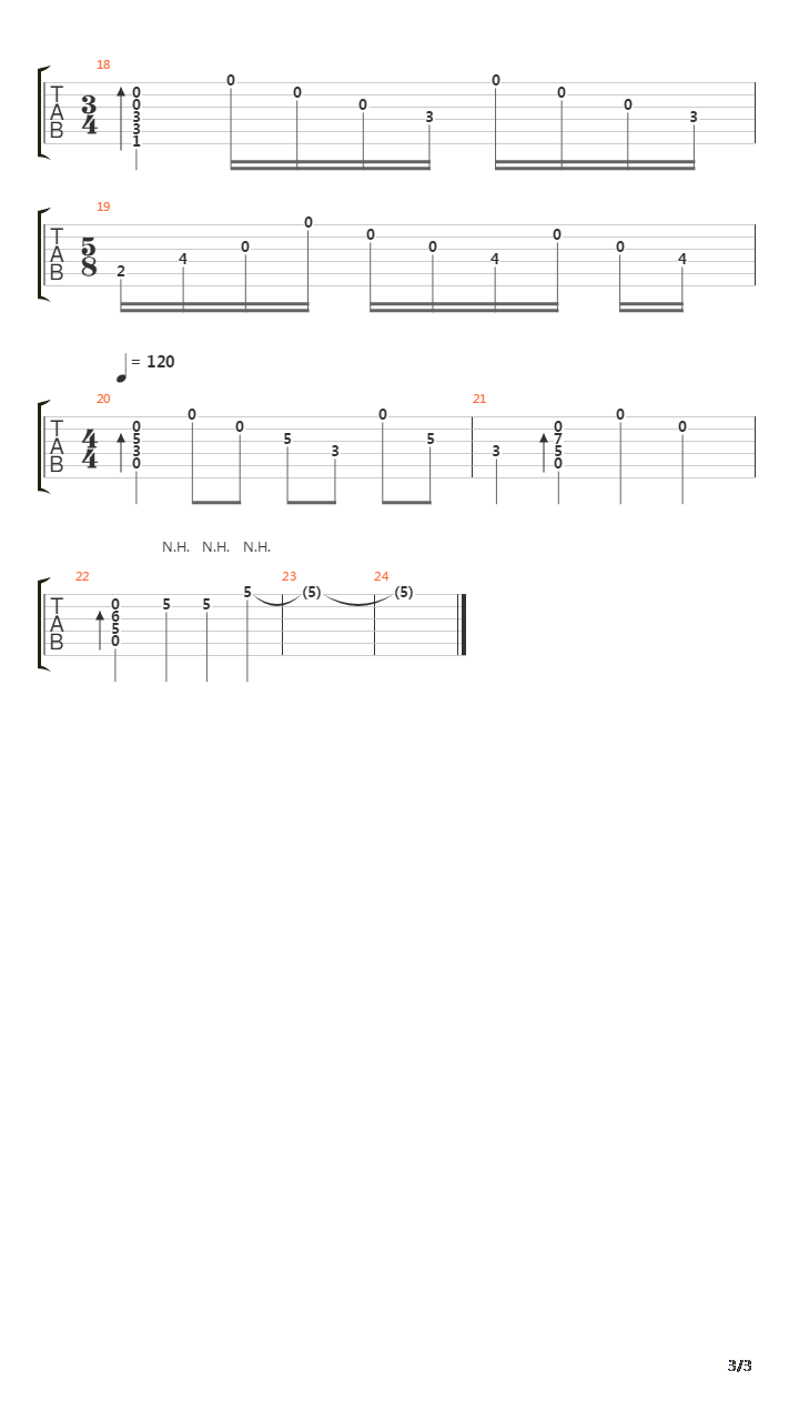 Little Guitars吉他谱