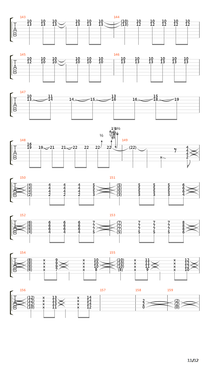 Loss Of Control吉他谱