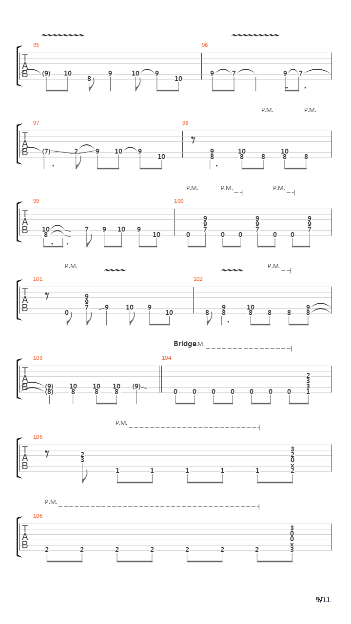 Panama吉他谱