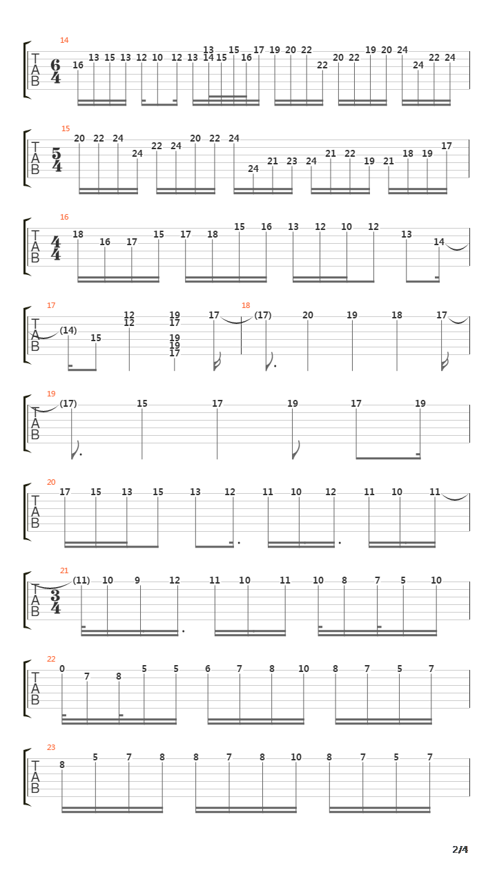 Spanish Fly吉他谱