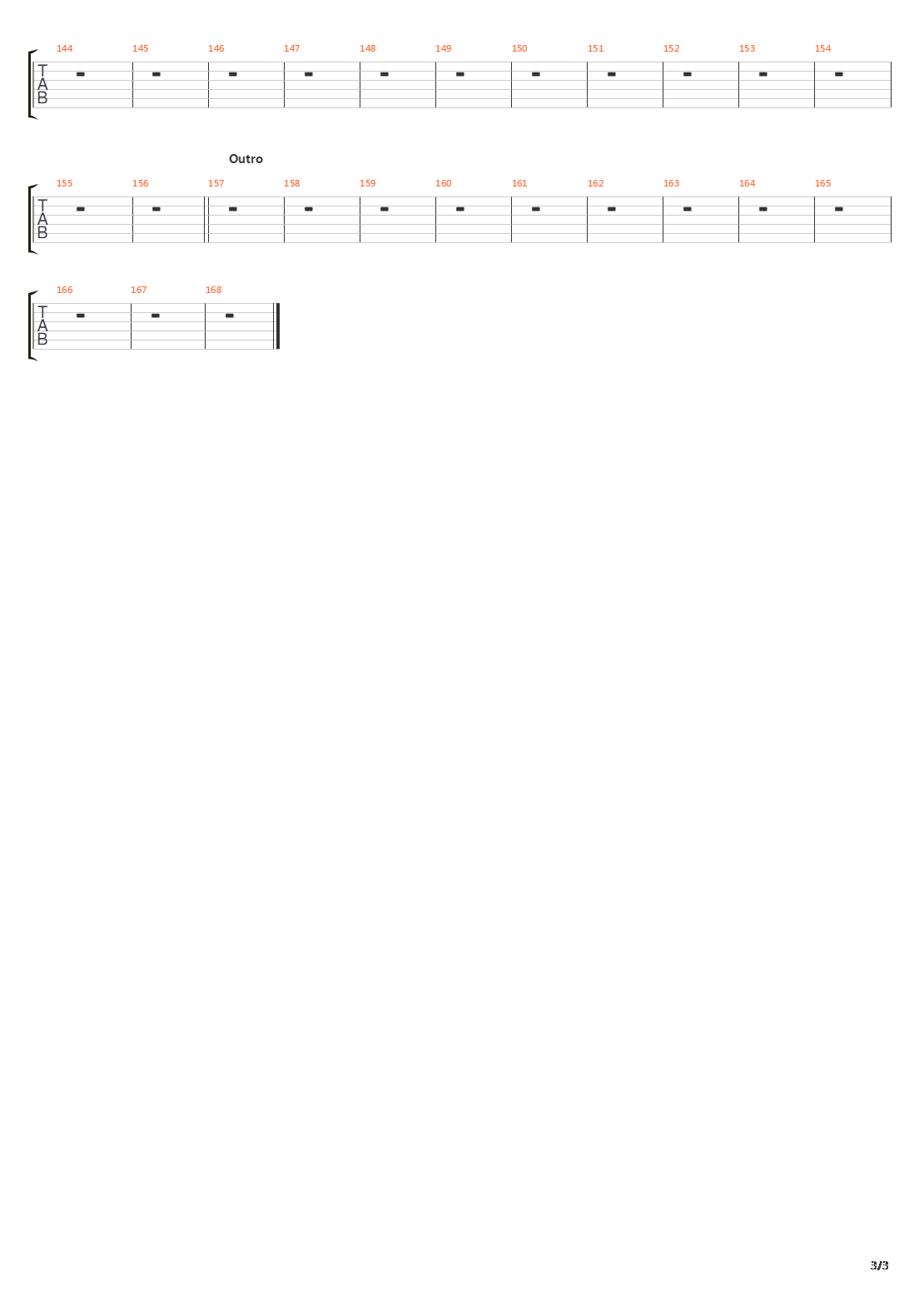 The Full Bug吉他谱