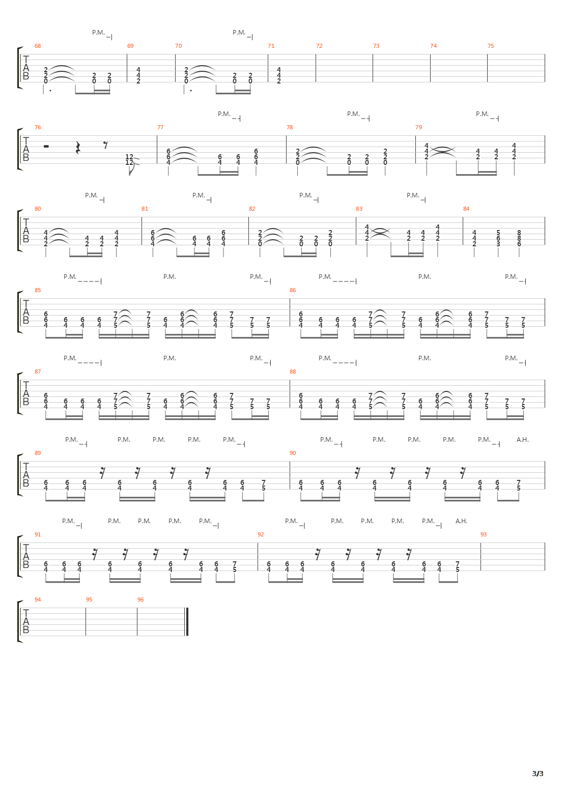 Endless Corridor吉他谱